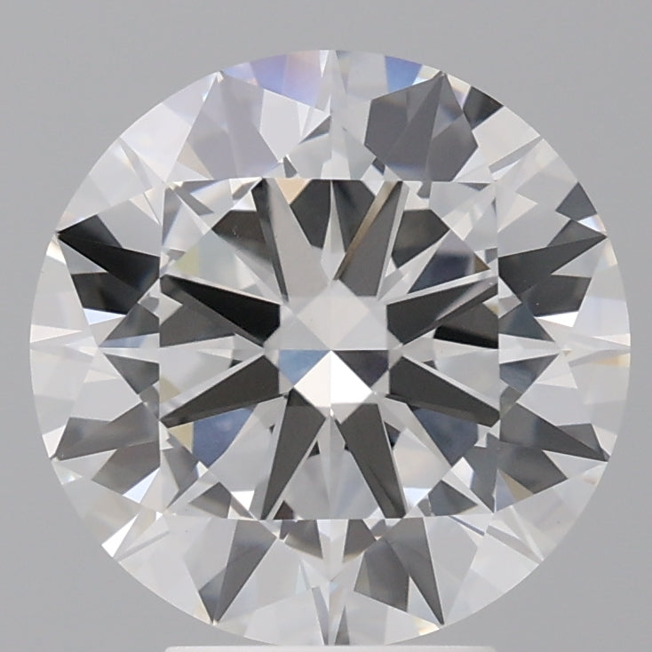 4.55 Carat Round Shaped, Excellent Cut, E Color, VVS2 Clarity, IGI Certified Lab Grown Diamond
