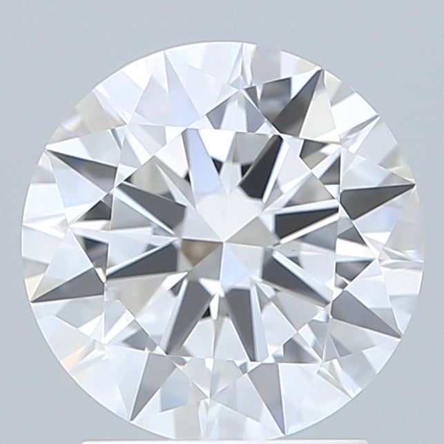 2.08 Carat Round Shaped, Excellent Cut, D Color, VVS2 Clarity, IGI Certified Lab Grown Diamond