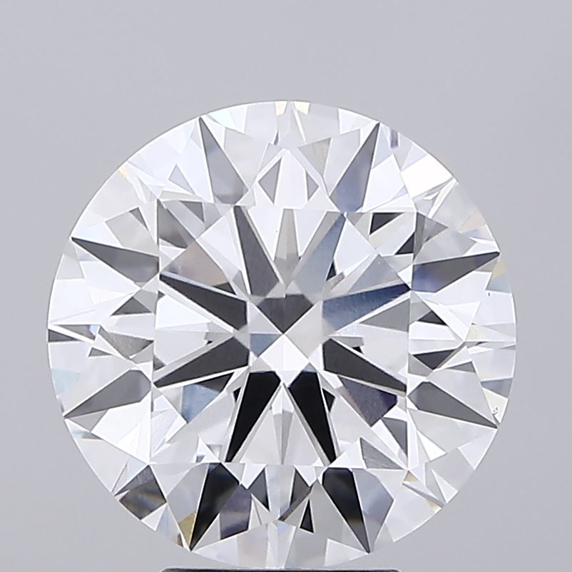 5.93 Carat Round Shaped, Ideal Cut, E Color, VS1 Clarity, IGI Certified Lab Grown Diamond