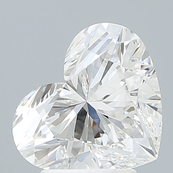 3.09 Carat Heart Shaped, Ideal Cut, E Color, VVS2 Clarity, IGI Certified Lab Grown Diamond