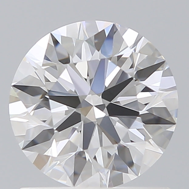 1.12 Carat Round Shaped, Ideal Cut, D Color, VVS2 Clarity, IGI Certified Lab Grown Diamond