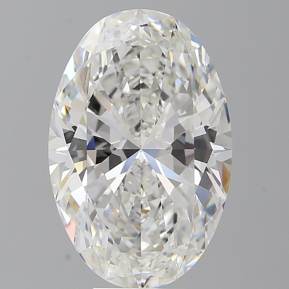 8.55 Carat Oval Shaped, Ideal Cut, F Color, VVS2 Clarity, IGI Certified Lab Grown Diamond