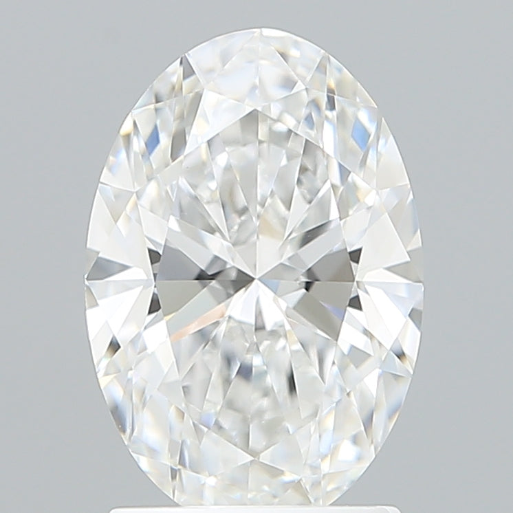1.89 Carat Oval Shaped, Ideal Cut, E Color, VVS2 Clarity, IGI Certified Lab Grown Diamond