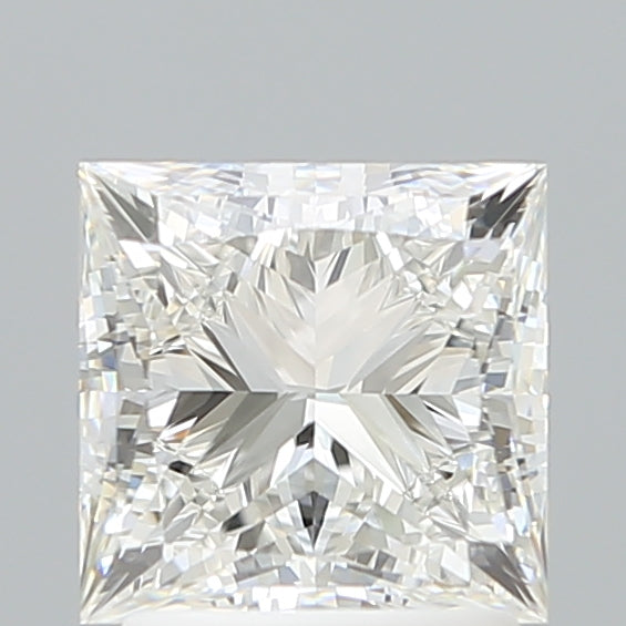 2.05 Carat Princess Shaped, Ideal Cut, E Color, VVS2 Clarity, IGI Certified Lab Grown Diamond