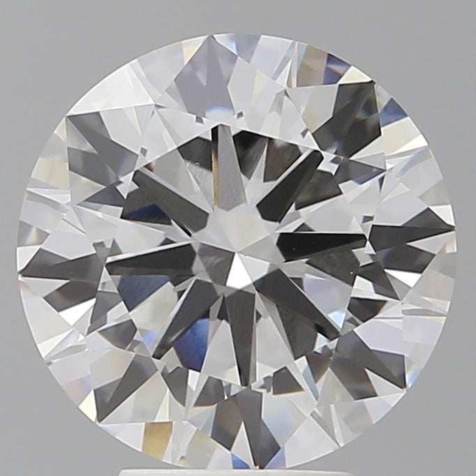 5.01 Carat Round Shaped, Ideal Cut, F Color, VVS2 Clarity, IGI Certified Lab Grown Diamond