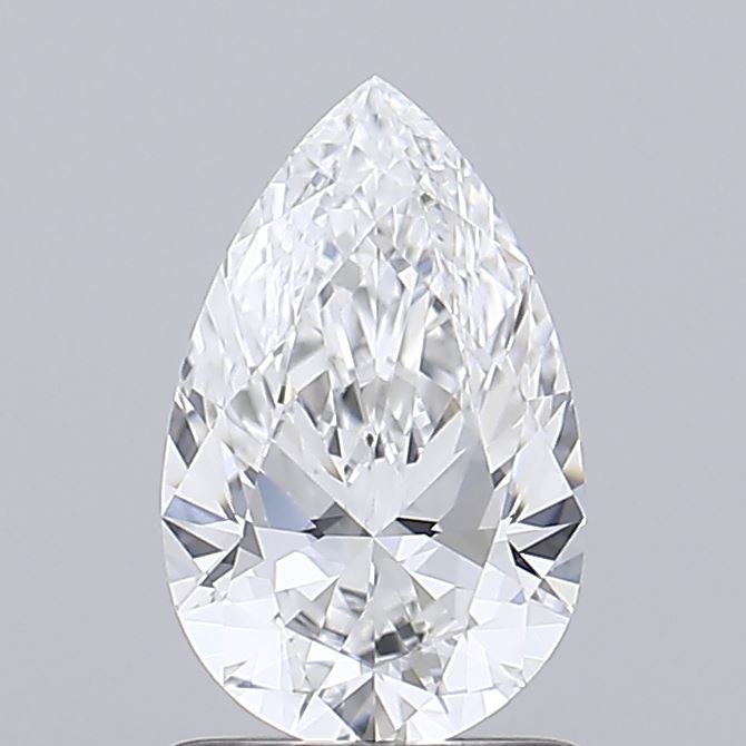 1.02 Carat Pear Shaped, Ideal Cut, E Color, VVS1 Clarity, IGI Certified Lab Grown Diamond