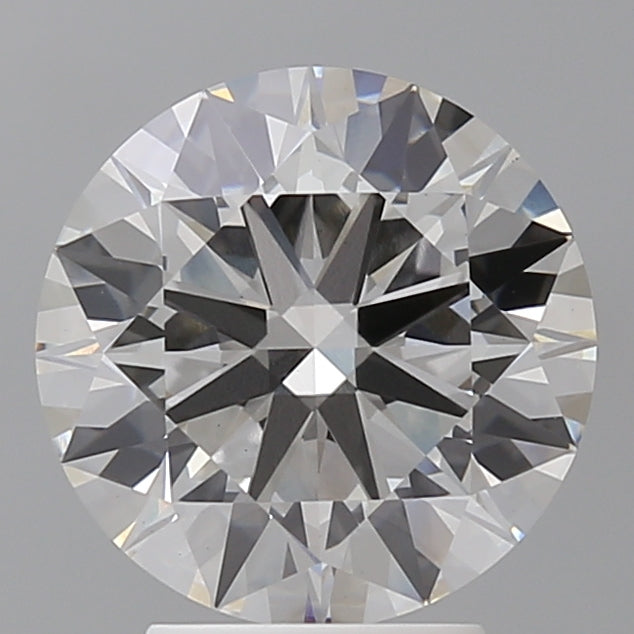 3.54 Carat Round Shaped, Ideal Cut, F Color, VS1 Clarity, IGI Certified Lab Grown Diamond
