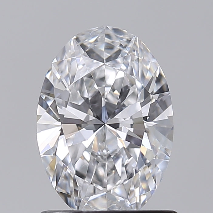 1.00 Carat Oval Shaped, Very Good Cut, D Color, VVS2 Clarity, IGI Certified Lab Grown Diamond
