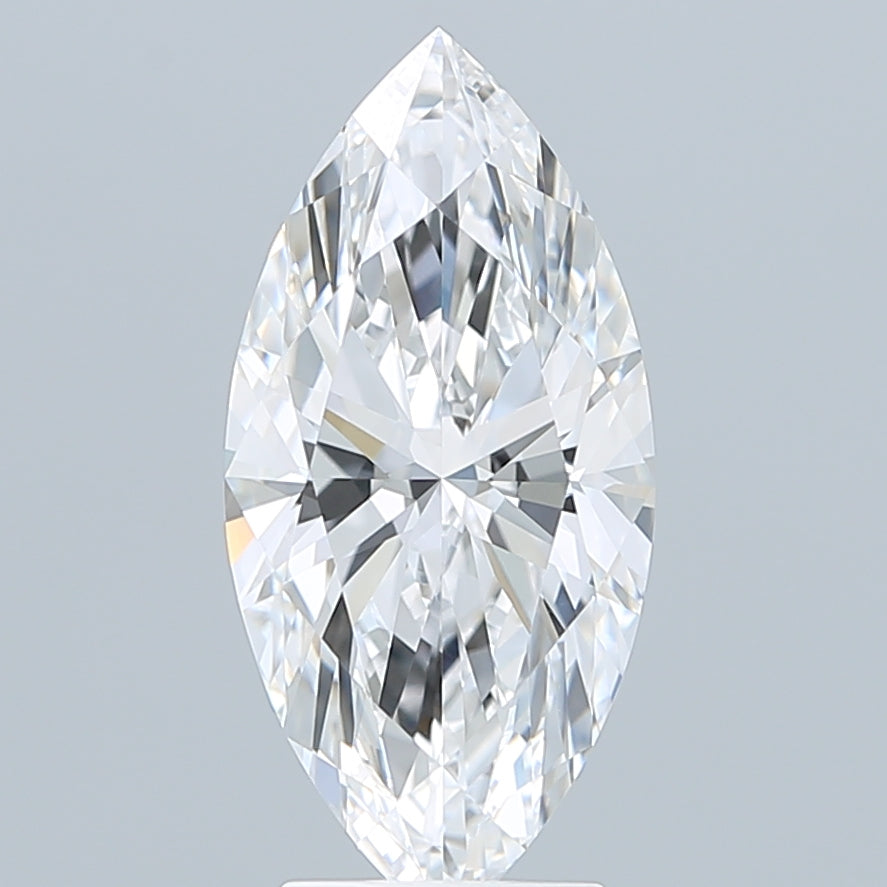 3.40 Carat Marquise Shaped, Ideal Cut, E Color, VVS2 Clarity, IGI Certified Lab Grown Diamond