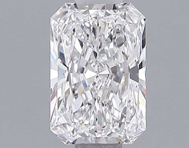 0.94 Carat Radiant Shaped, Ideal Cut, D Color, VS1 Clarity, IGI Certified Lab Grown Diamond