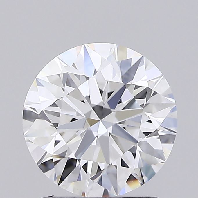 1.51 Carat Round Shaped, Ideal Cut, D Color, VS1 Clarity, IGI Certified Lab Grown Diamond