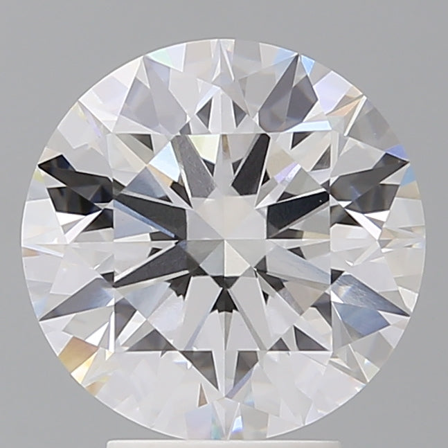 4.09 Carat Round Shaped, Ideal Cut, E Color, VVS2 Clarity, IGI Certified Lab Grown Diamond
