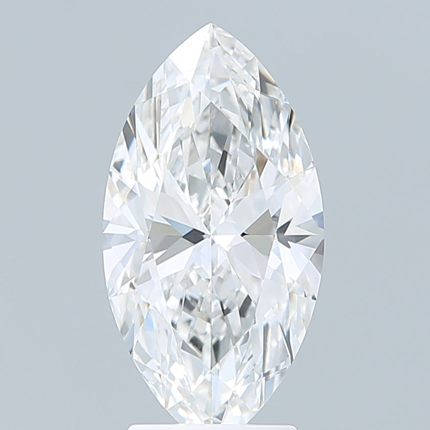 3.09 Carat Marquise Shaped, Ideal Cut, E Color, VS1 Clarity, IGI Certified Lab Grown Diamond