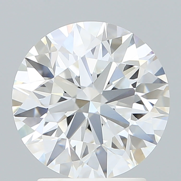 2.52 Carat Round Shaped, Excellent Cut, E Color, VVS2 Clarity, IGI Certified Lab Grown Diamond