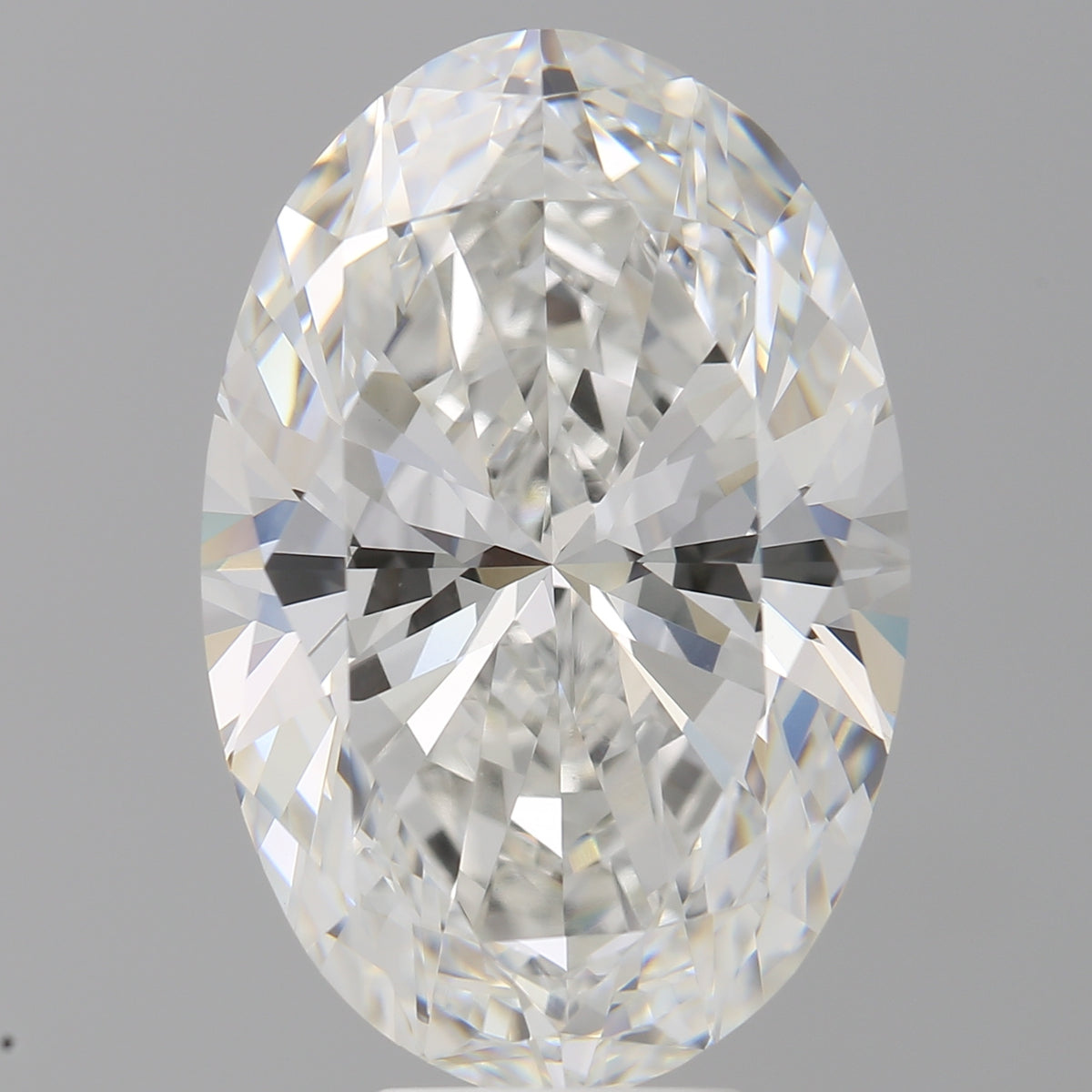 9.01 Carat Oval Shaped, Ideal Cut, F Color, VVS2 Clarity, IGI Certified Lab Grown Diamond