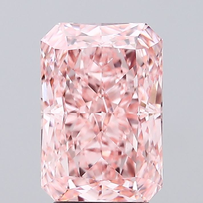 4.06 Carat Radiant Shaped, Excellent Cut, VVS2 Clarity, IGI Certified Lab Grown Diamond