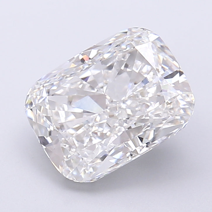 3.27 Carat Cushion Shaped, Very Good Cut, D Color, VVS2 Clarity, IGI Certified Lab Grown Diamond