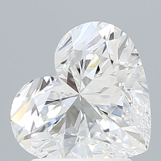 2.22 Carat Heart Shaped, Excellent Cut, D Color, VS1 Clarity, IGI Certified Lab Grown Diamond