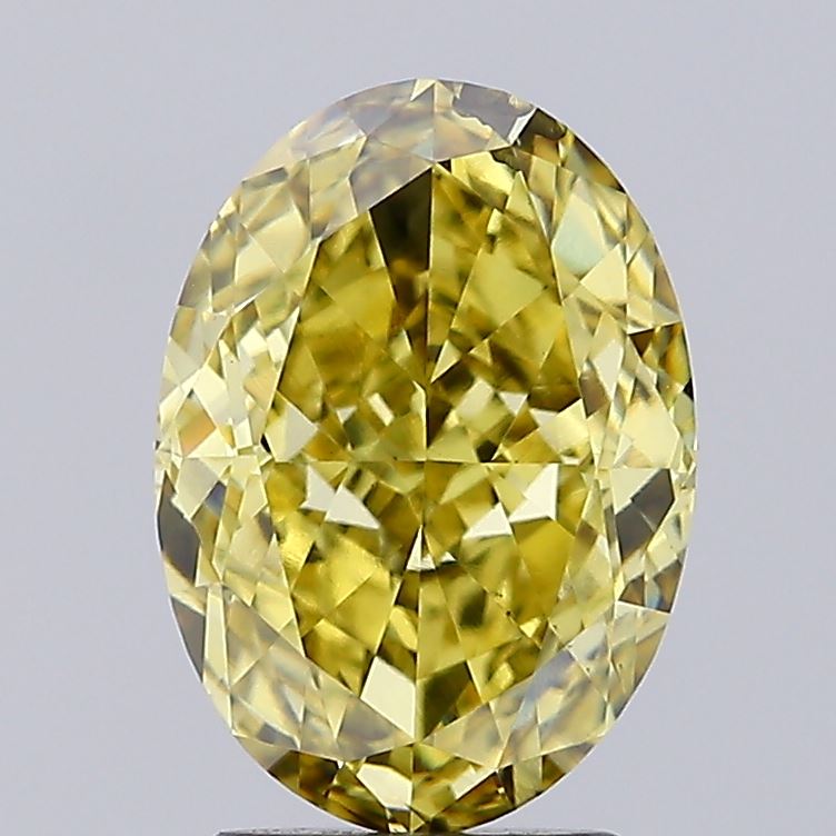 3.00 Carat Oval Shaped, Excellent Cut, SI1 Clarity, IGI Certified Lab Grown Diamond