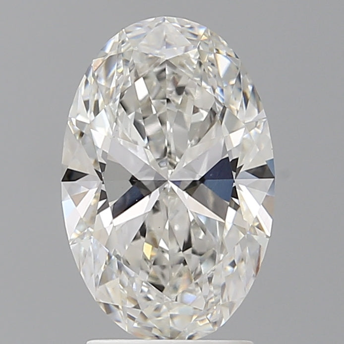 2.51 Carat Oval Shaped, Ideal Cut, F Color, VVS2 Clarity, IGI Certified Lab Grown Diamond