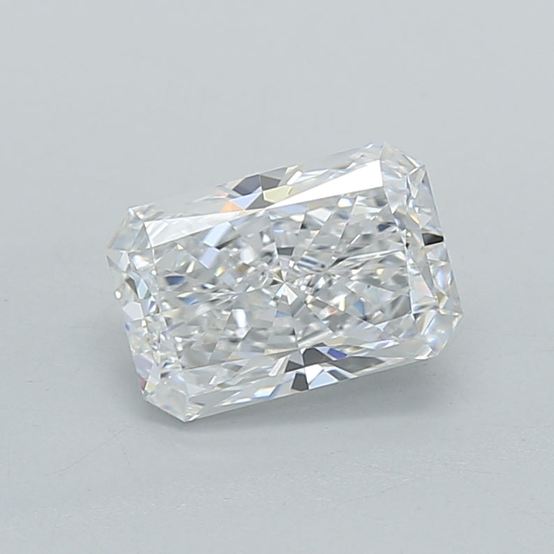 1.03 Carat Radiant Shaped, Ideal Cut, D Color, VVS1 Clarity, IGI Certified Lab Grown Diamond