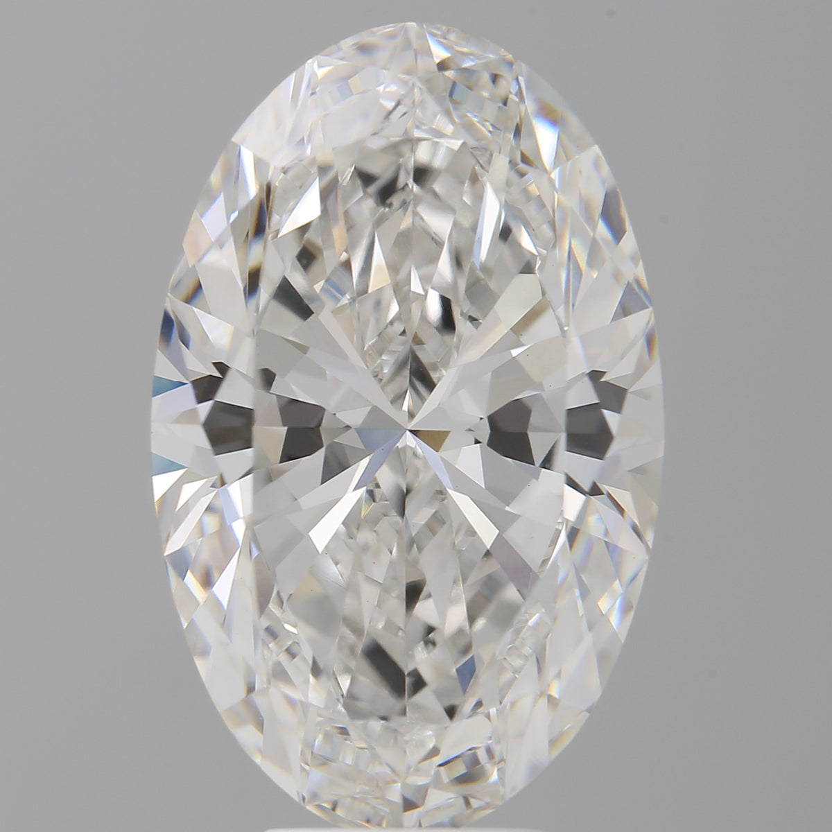 8.04 Carat Oval Shaped, Ideal Cut, F Color, VVS2 Clarity, IGI Certified Lab Grown Diamond