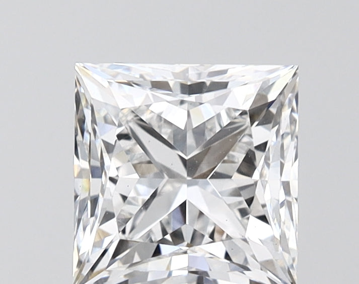 2.03 Carat Princess Shaped, Very Good Cut, D Color, VS1 Clarity, IGI Certified Lab Grown Diamond