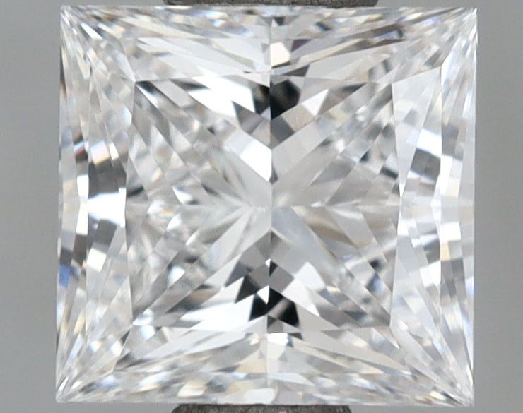 1.04 Carat Princess Shaped, Excellent Cut, D Color, VVS1 Clarity, IGI Certified Lab Grown Diamond
