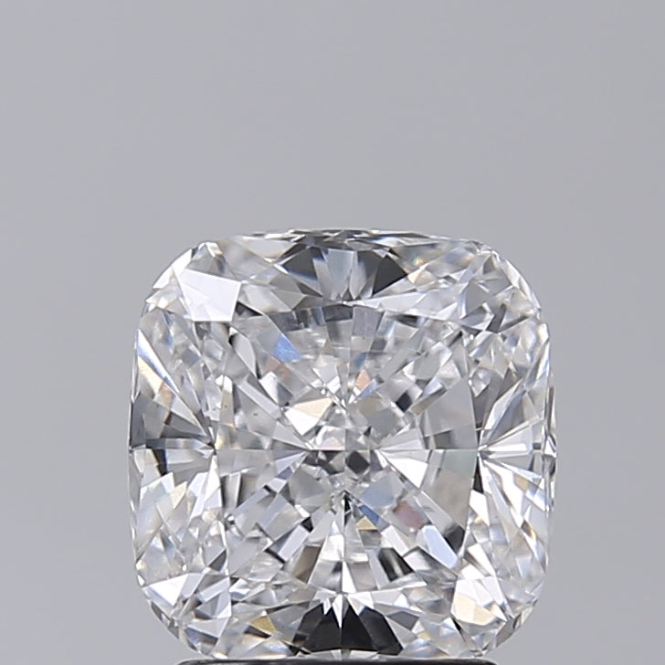2.48 Carat Cushion Shaped, Very Good Cut, D Color, VS1 Clarity, IGI Certified Lab Grown Diamond