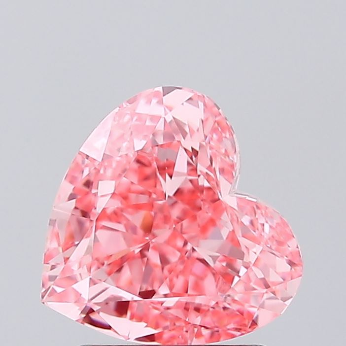 1.67 Carat Heart Shaped, Very Good Cut, VS1 Clarity, IGI Certified Lab Grown Diamond