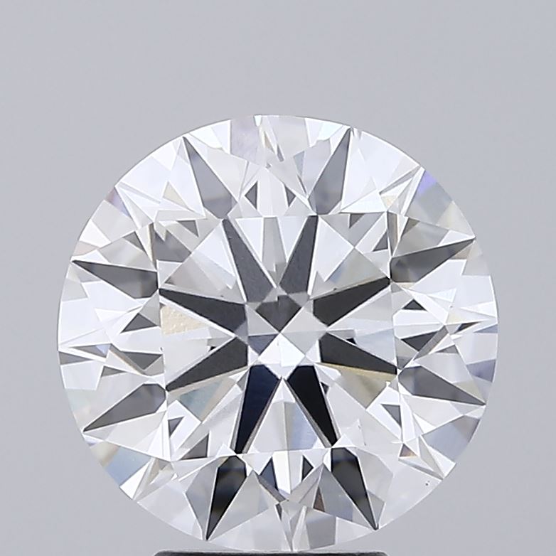 5.48 Carat Round Shaped, Ideal Cut, E Color, VVS2 Clarity, IGI Certified Lab Grown Diamond