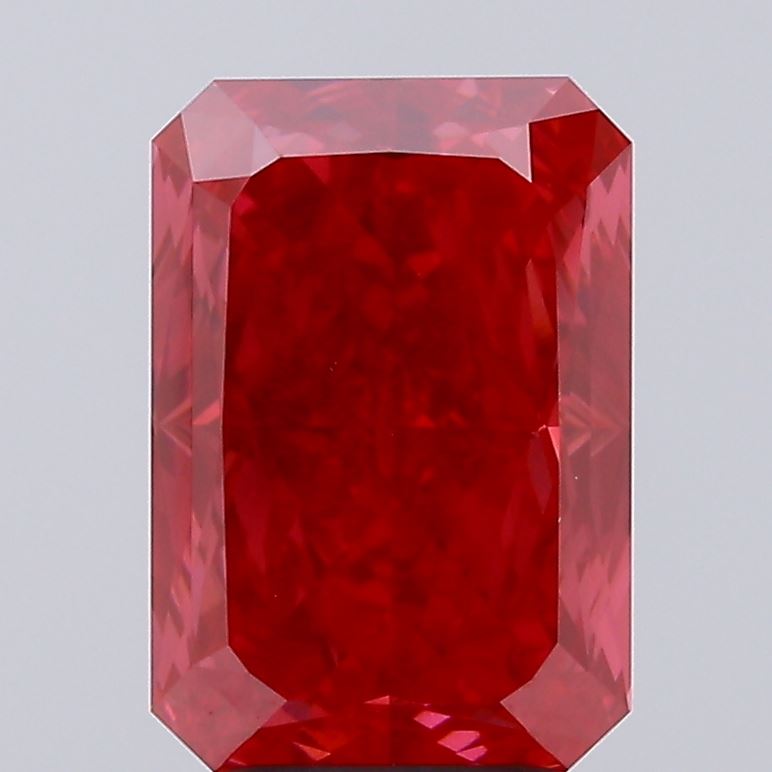 4.08 Carat Radiant Shaped, Excellent Cut, VS2 Clarity, IGI Certified Lab Grown Diamond