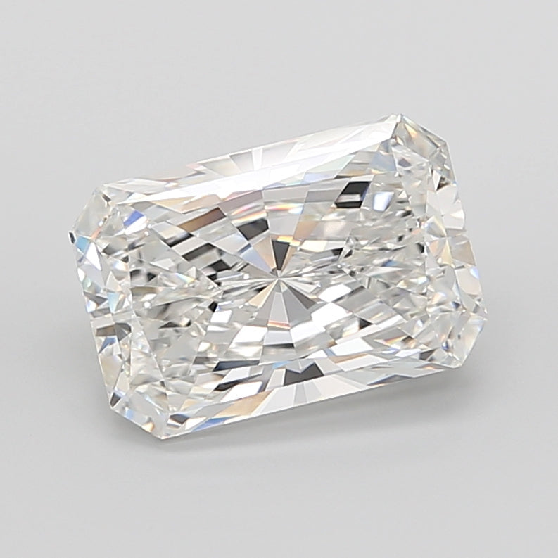10.04 Carat Radiant Shaped, Ideal Cut, E Color, VVS2 Clarity, IGI Certified Lab Grown Diamond