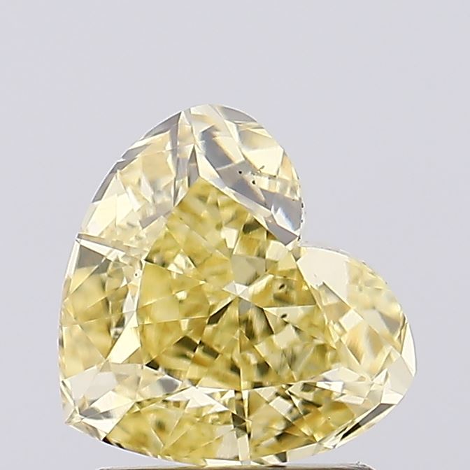 1.54 Carat Heart Shaped, Excellent Cut, VS1 Clarity, IGI Certified Lab Grown Diamond
