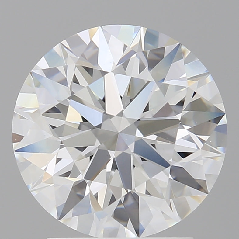 2.59 Carat Round Shaped, Ideal Cut, E Color, VVS2 Clarity, IGI Certified Lab Grown Diamond