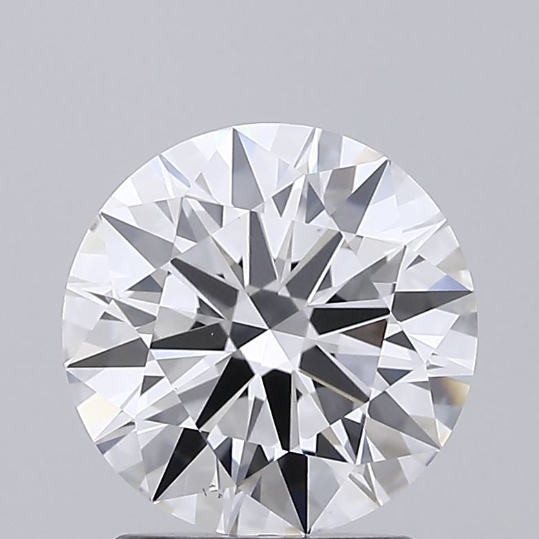 2.03 Carat Round Shaped, Ideal Cut, F Color, VS1 Clarity, IGI Certified Lab Grown Diamond