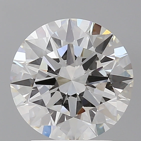 2.52 Carat Round Shaped, Ideal Cut, F Color, VS1 Clarity, IGI Certified Lab Grown Diamond