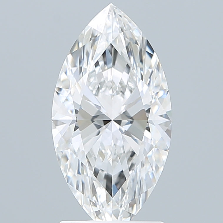 2.08 Carat Marquise Shaped, Ideal Cut, D Color, VVS2 Clarity, IGI Certified Lab Grown Diamond