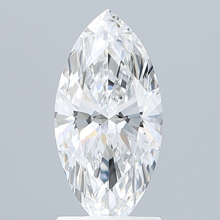 1.60 Carat Marquise Shaped, Ideal Cut, D Color, VVS1 Clarity, IGI Certified Lab Grown Diamond
