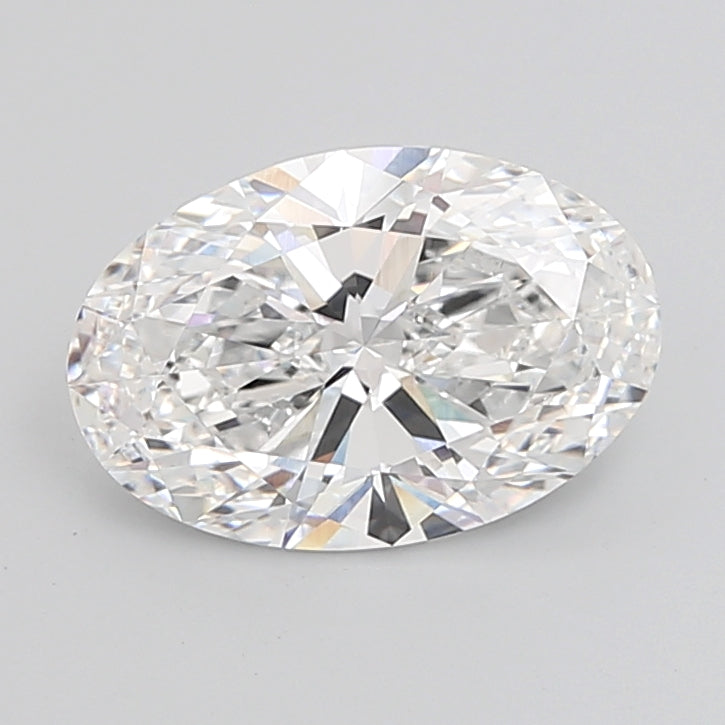 6.03 Carat Oval Shaped, Ideal Cut, E Color, VVS2 Clarity, IGI Certified Lab Grown Diamond