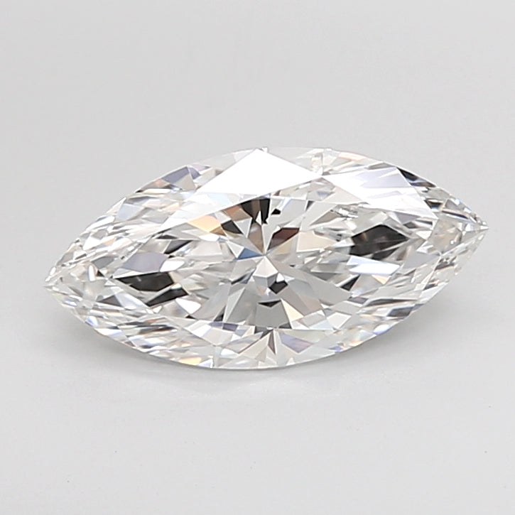 2.55 Carat Marquise Shaped, Ideal Cut, F Color, VVS1 Clarity, IGI Certified Lab Grown Diamond