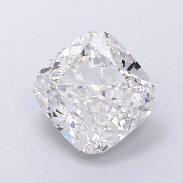 3.21 Carat Cushion Shaped, Very Good Cut, E Color, VVS2 Clarity, IGI Certified Lab Grown Diamond