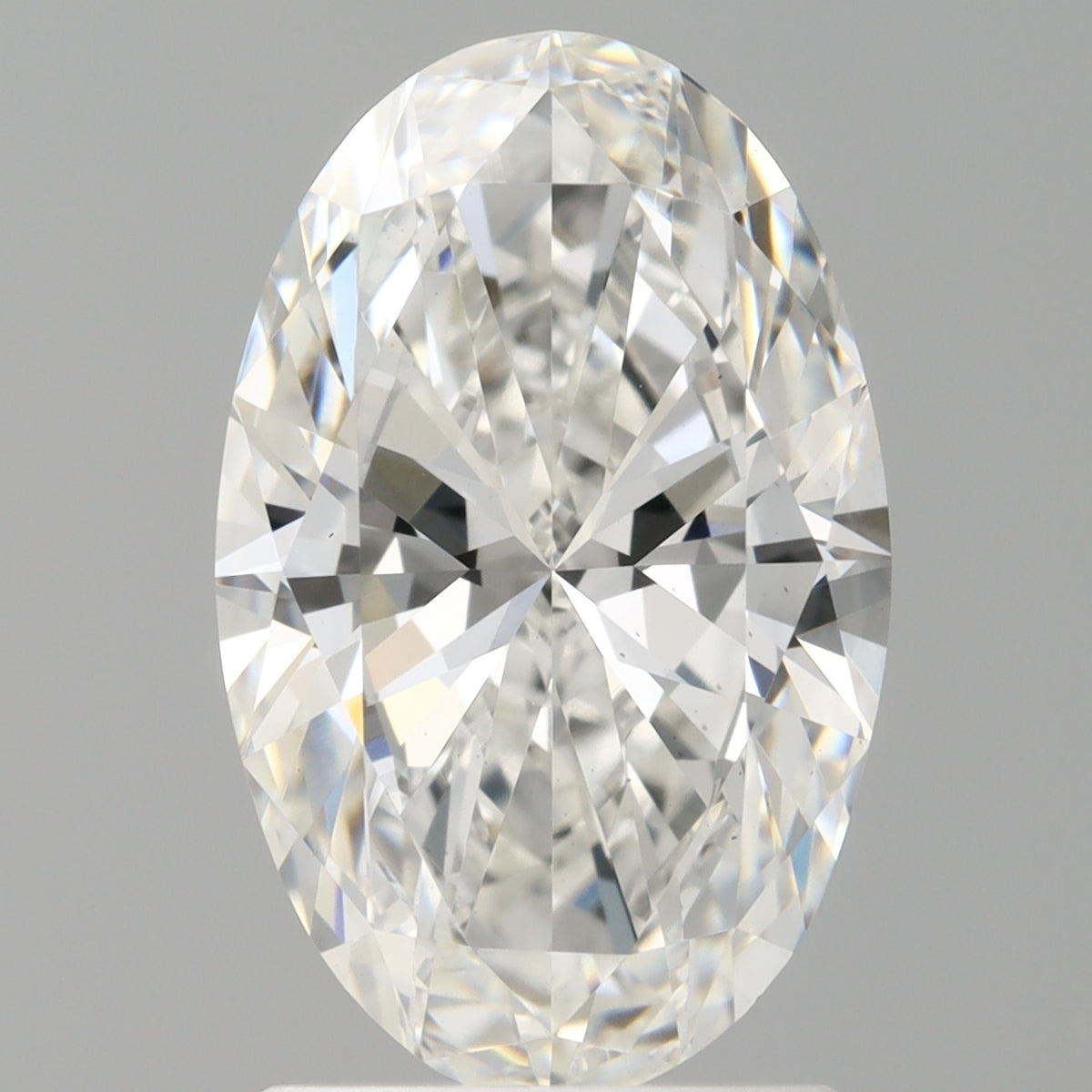 2.02 Carat Oval Shaped, Ideal Cut, E Color, VVS2 Clarity, IGI Certified Lab Grown Diamond