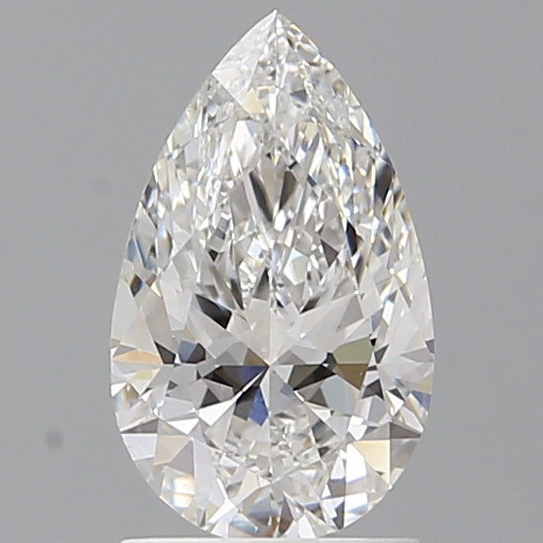 1.59 Carat Pear Shaped, Ideal Cut, E Color, VVS2 Clarity, IGI Certified Lab Grown Diamond