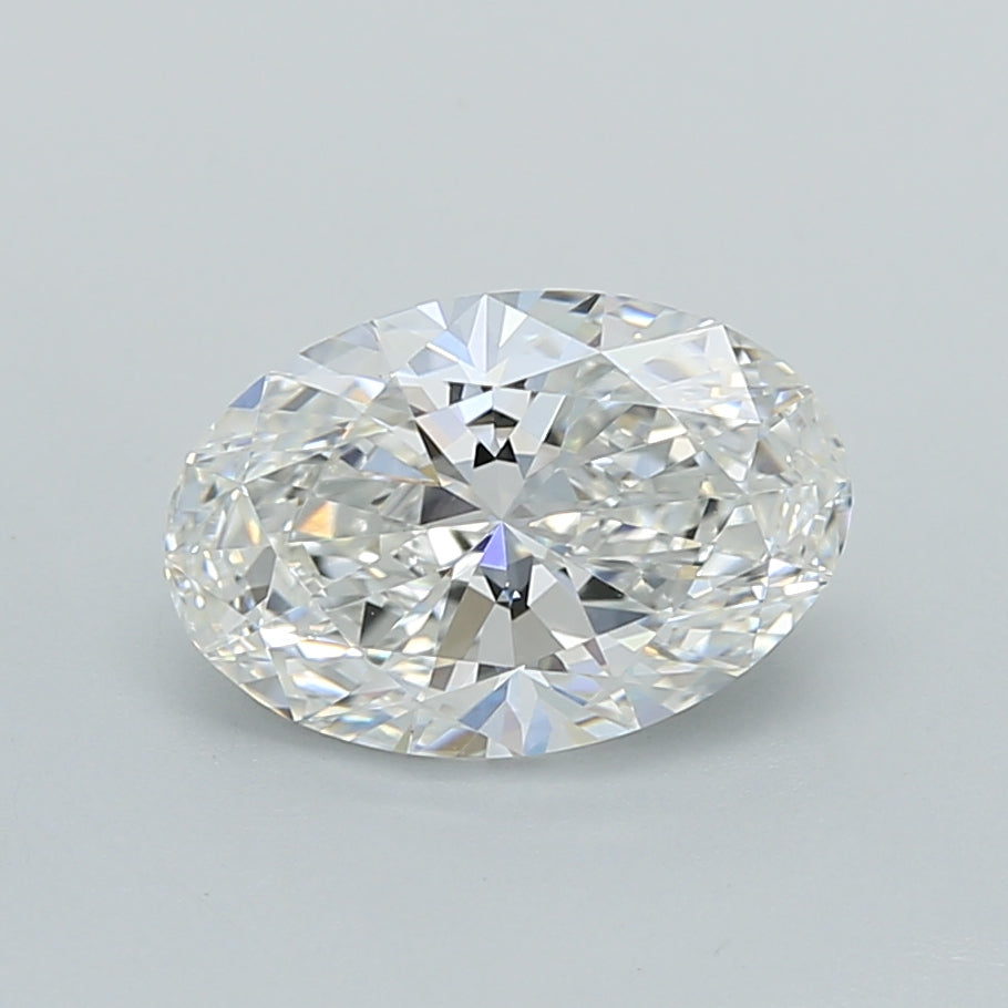 1.54 Carat Oval Shaped, Ideal Cut, F Color, VVS1 Clarity, IGI Certified Lab Grown Diamond