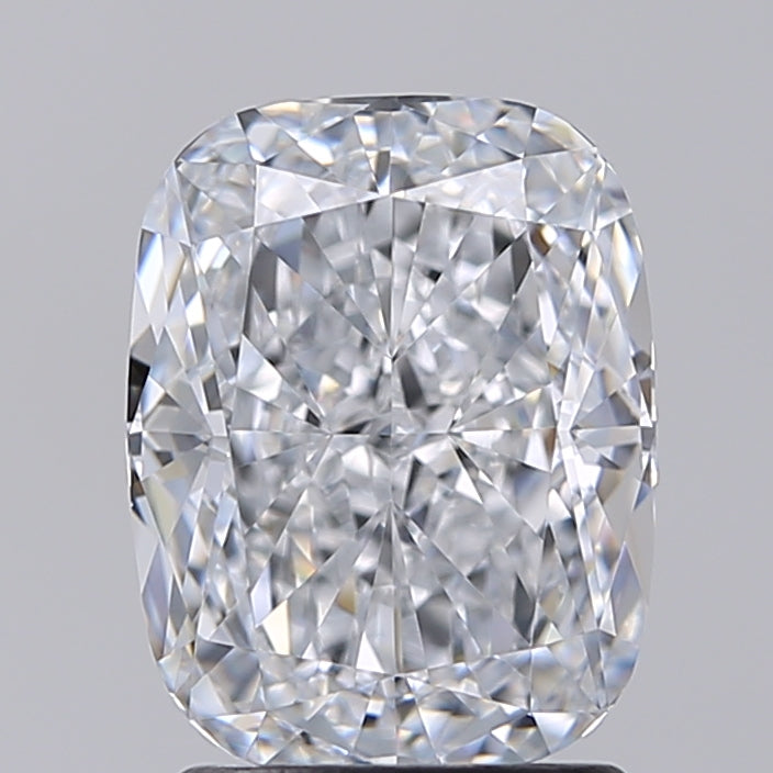 2.01 Carat Elongated Cushion Shaped, Ideal Cut, D Color, VVS1 Clarity, GIA Certified Lab Grown Diamond