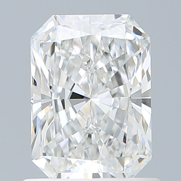 1.05 Carat Radiant Shaped, Ideal Cut, E Color, VVS2 Clarity, IGI Certified Lab Grown Diamond