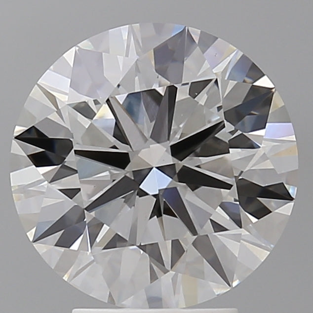 4.05 Carat Round Shaped, Ideal Cut, E Color, VS1 Clarity, IGI Certified Lab Grown Diamond