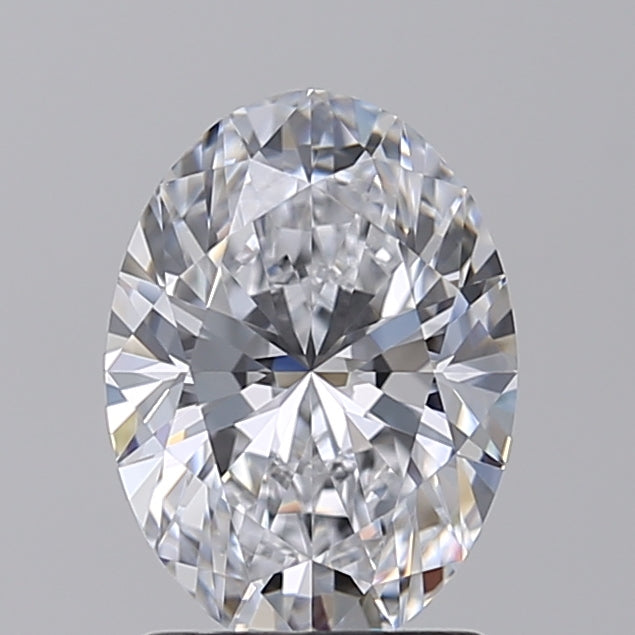 1.52 Carat Oval Shaped, Ideal Cut, D Color, IF Clarity, IGI Certified Lab Grown Diamond