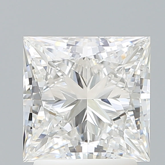 2.30 Carat Princess Shaped, Ideal Cut, E Color, VVS2 Clarity, IGI Certified Lab Grown Diamond